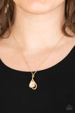 Tell Me A Love Story - Gold - Paparazzi Accessories