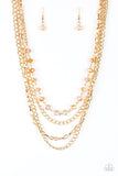Extravagant Elegance - Gold - Paparazzi Accessories