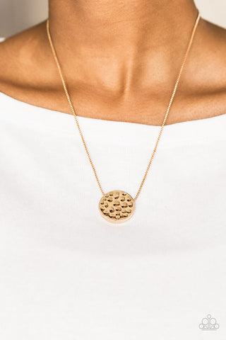The BOLD Standard - Gold - Paparazzi Accessories