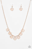 Less Is AMOUR - Rose Gold - Paparazzi Accessories