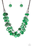 Wonderfully Walla Walla - Green - Paparazzi Accessories