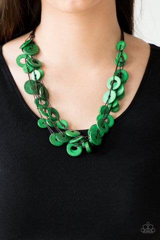 Wonderfully Walla Walla - Green - Paparazzi Accessories
