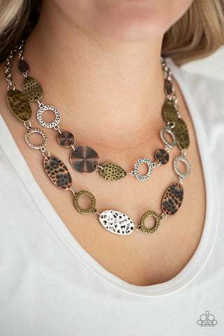 Trippin On Texture - Multi - Paparazzi Accessories