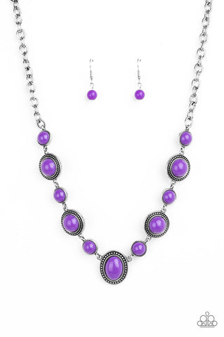 Voyager Vibes - Purple - Paparazzi Accessories