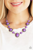 Voyager Vibes - Purple - Paparazzi Accessories