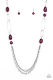 Pleasant Promenade - Purple - Paparazzi Accessories