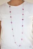 Glassy Glamorous - Purple - Paparazzi Accessories