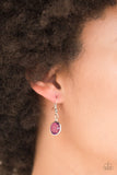Glassy Glamorous - Purple - Paparazzi Accessories