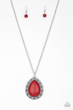 Full Frontier - Red - Paparazzi Accessories