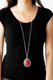 Full Frontier - Red - Paparazzi Accessories