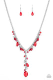 Crystal Couture - Red - Paparazzi Accessories