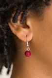 Pacific Piers - Red - Paparazzi Accessories