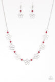 Always Abloom - Red - Paparazzi Accessories