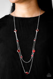 Raise Your Glass - Red - Paparazzi Accessories