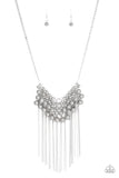 DIVA-de and Rule - Silver - Paparazzi Accessories