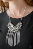 DIVA-de and Rule - Silver - Paparazzi Accessories