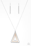 TRI Harder - Silver - Paparazzi Accessories