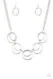 Urban Orbit - Silver - Paparazzi Accessories