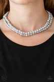 Put On Your Party Dress - Silver - Paparazzi Accessories
