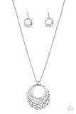 Texture Trio - Silver - Paparazzi Accessories