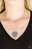 Look Into Your Heart - Silver - Paparazzi Accessories