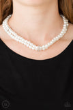 Put On Your Party Dress - White - Paparazzi Accessories