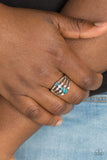 Not So Novice - Blue - Paparazzi Accessories