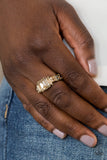 Born To Rule - Brass - Paparazzi Accessories