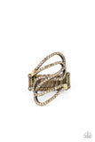 Chasing Starlight - Brass - Paparazzi Accessories
