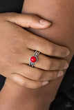 TREK and Field - Red - Paparazzi Accessories