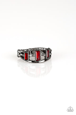 Noble Nova - Red - Paparazzi Accessories