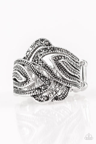 Fire and Ice - Silver - Paparazzi Accessories