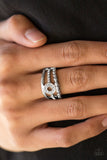 Cost of Living - White - Paparazzi Accessories