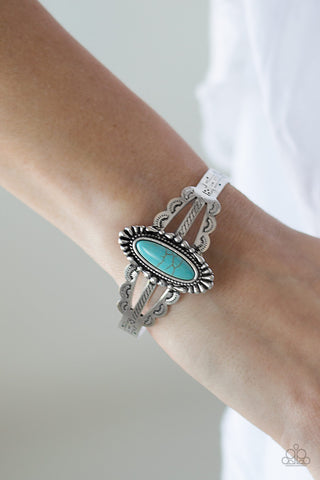 Desert Sage - Blue- Paparazzi Accessories