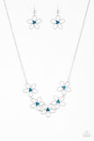 Hoppin Hibiscus - Blue - Paparazzi Accessories