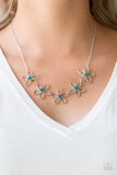 Hoppin Hibiscus - Blue - Paparazzi Accessories