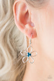 Hoppin Hibiscus - Blue - Paparazzi Accessories