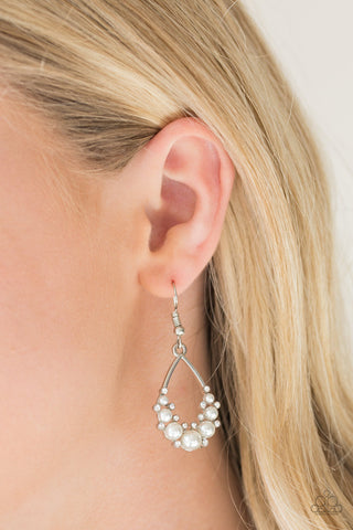 Fancy First - White - Paparazzi Accessories