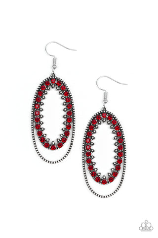 Marry Into Money - Red - Paparazzi Accessories