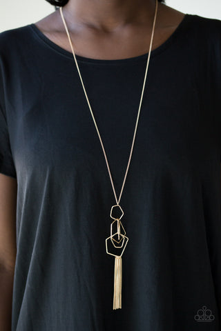 The Penthouse - Gold - Paparazzi Accessories