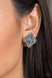 Royal Fandom - Silver Clip-On - Paparazzi Accessories