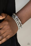 Babe-alicious - Silver - Paparazzi Accessories