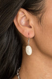 Leave Your LANDMARK - White - Paparazzi Accessories