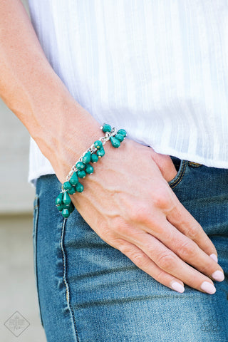 Malibu Masquerade - Green - Paparazzi Accessories