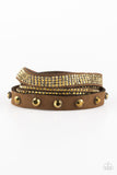 Totally Rockable - Brass - Paparazzi Accessories
