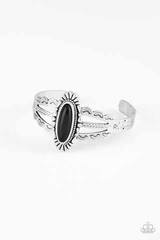 Desert Sage - Black - Paparazzi Accessories