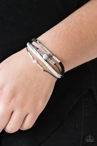Take A SPACEWALK - Black - Paparazzi Accessories