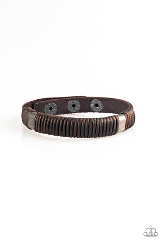 What Happens On The Road... - Brown - Paparazzi Accessories