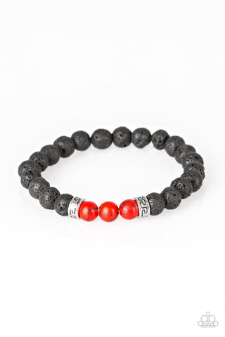 Wisdom - Red - Paparazzi Accessories