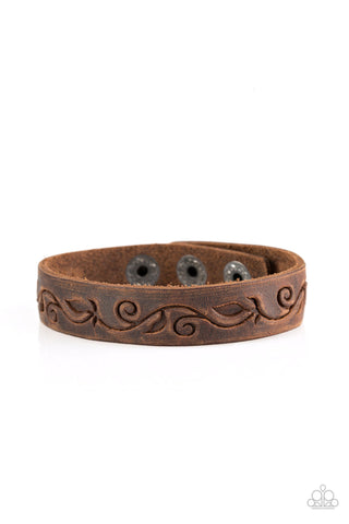 Fearless Forager - Brown - Paparazzi Accessories